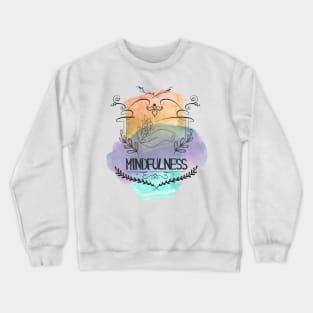 Namaste mindfulness Crewneck Sweatshirt